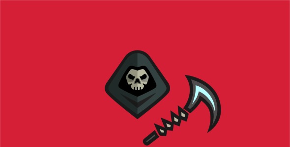 Шаблон логотипа на тему графика