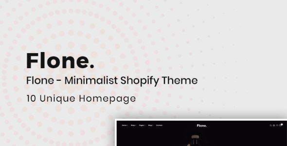 minimalis shopify тема