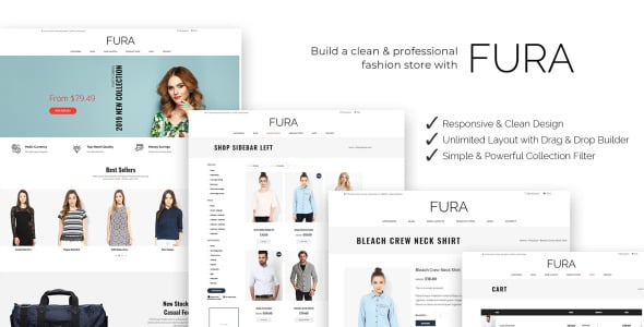 чистая мода woocommerce тема
