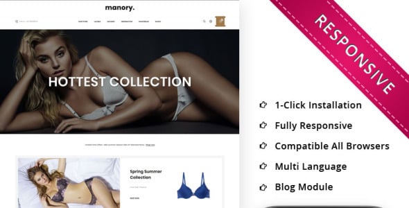 адаптивный шаблон opencart