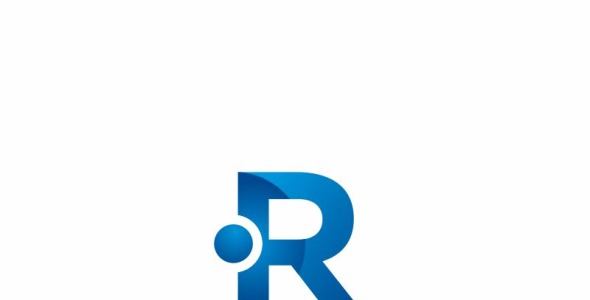 Шаблон логотипа на тему графика