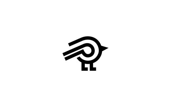 Шаблон логотипа на тему графика