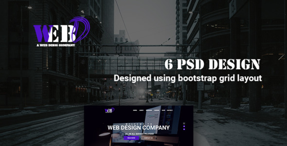 PSD шаблон на тему графика