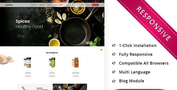 адаптивный шаблон opencart
