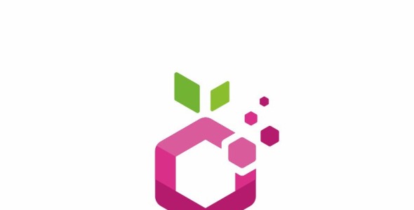 Шаблон логотипа на тему графика