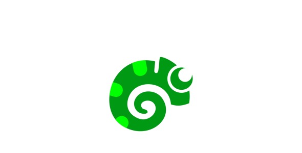 Шаблон логотипа на тему графика