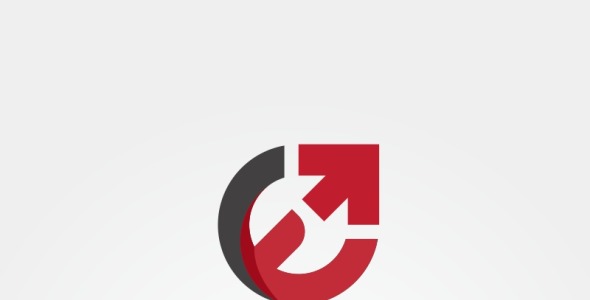 Шаблон логотипа на тему графика