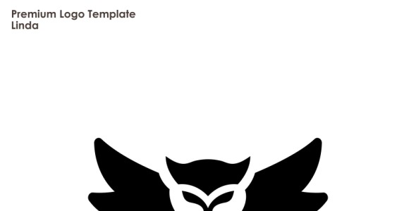 Шаблон логотипа на тему графика