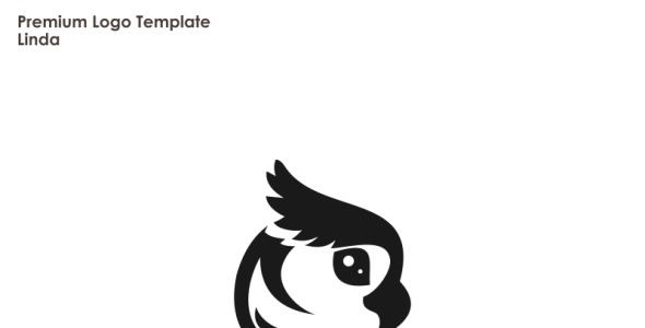 Шаблон логотипа на тему графика