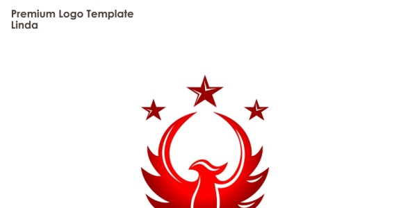 Шаблон логотипа на тему графика