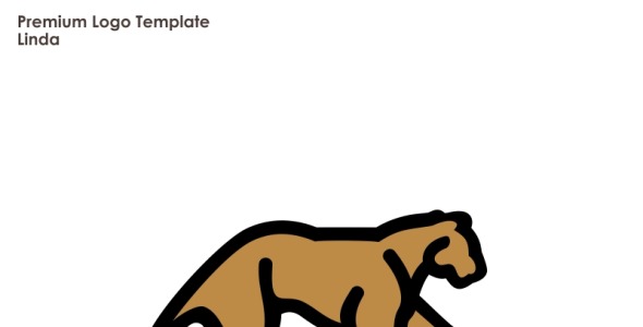 Шаблон логотипа на тему графика