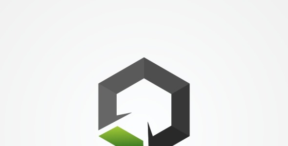 Шаблон логотипа на тему графика