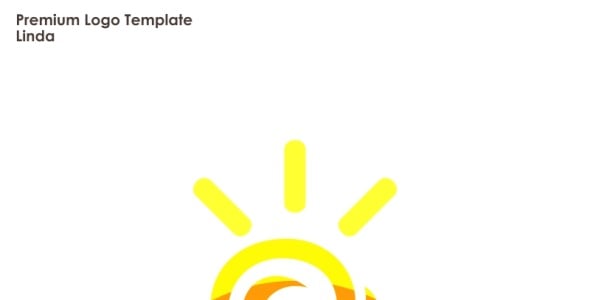 Шаблон логотипа на тему графика