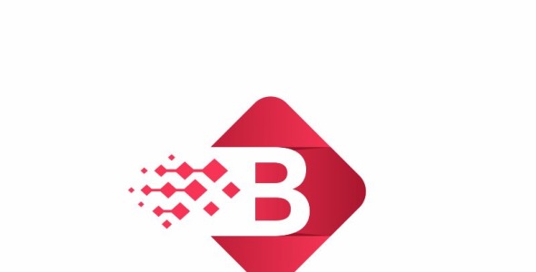 Шаблон логотипа на тему графика