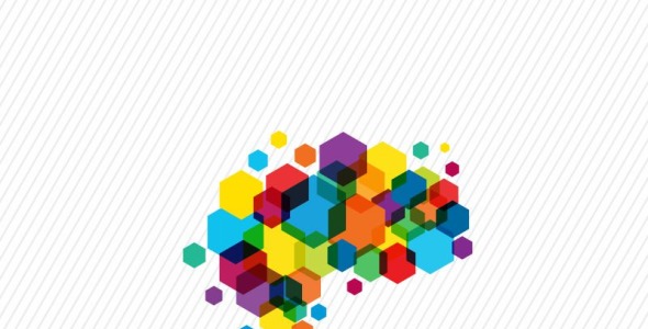 Шаблон логотипа на тему графика