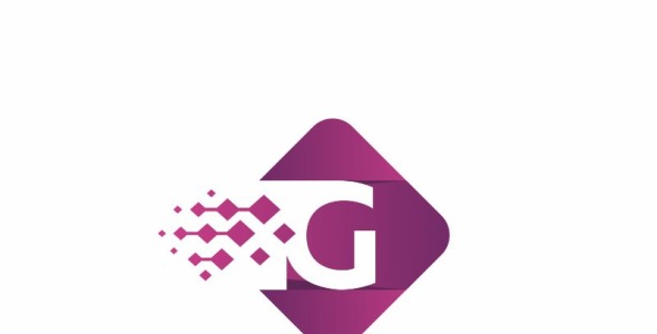 Шаблон логотипа на тему графика