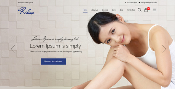 PSD шаблон на тему графика