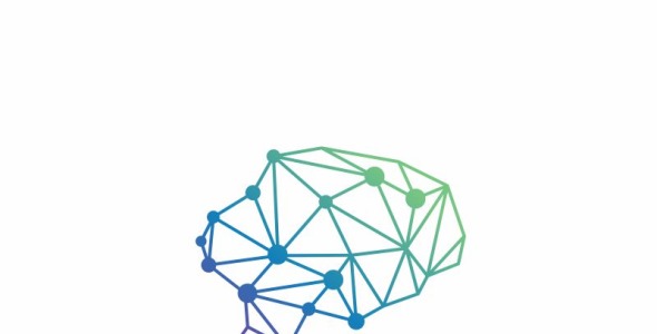 Шаблон логотипа на тему графика