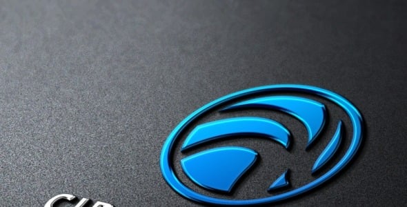 Шаблон логотипа на тему графика