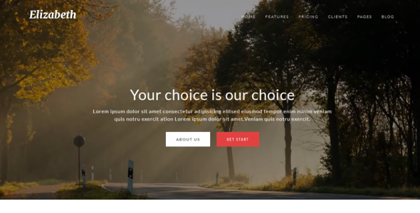 одностраничный корпоративный шаблон joomla