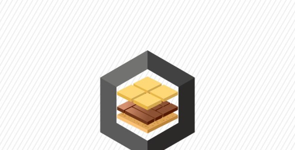 Шаблон логотипа на тему графика