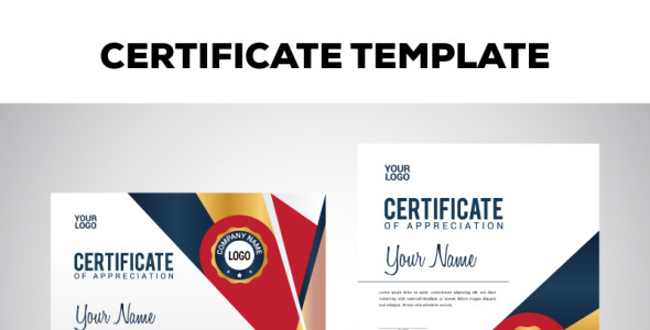 Шаблон сертификата на тему графика