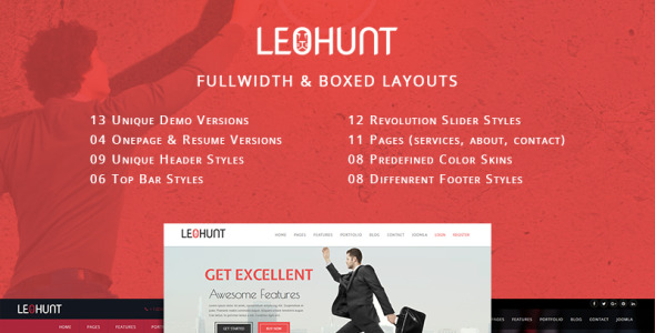 адаптивный универсальный шаблон joomla