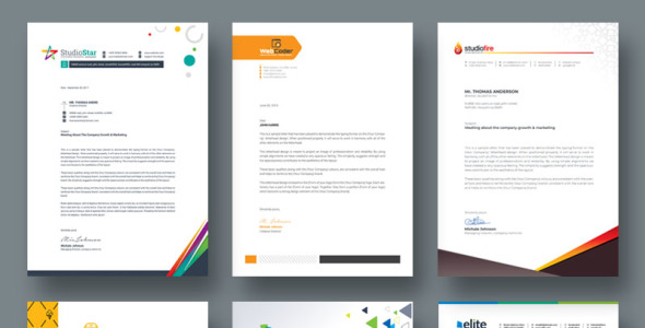 Фирменный стиль на тему графика