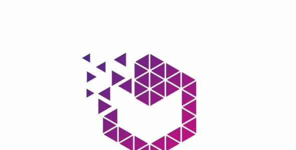 Шаблон логотипа на тему графика