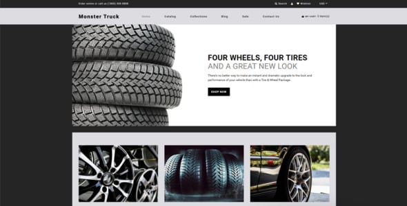 автозапчасти clean shopify тема