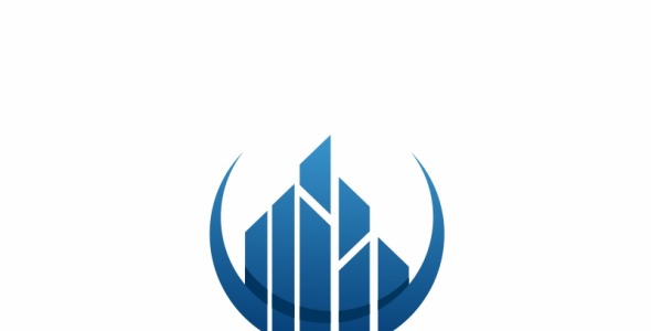 Шаблон логотипа на тему графика