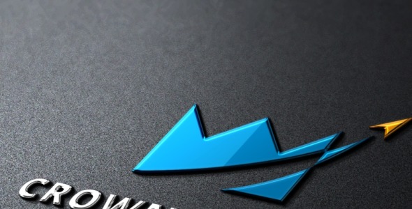 Шаблон логотипа на тему графика