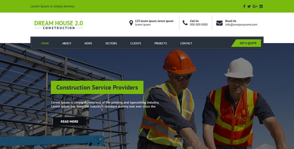 PSD шаблон на тему графика