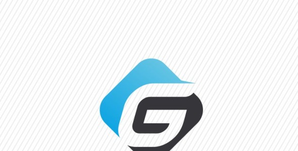 Шаблон логотипа на тему графика