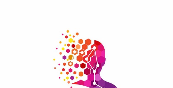 Шаблон логотипа на тему графика