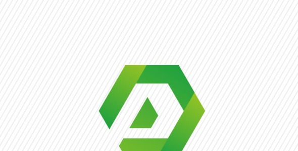 Шаблон логотипа на тему графика