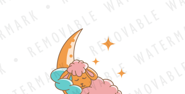 Шаблон логотипа на тему графика