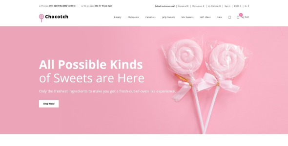 commerce creative opencart шаблон