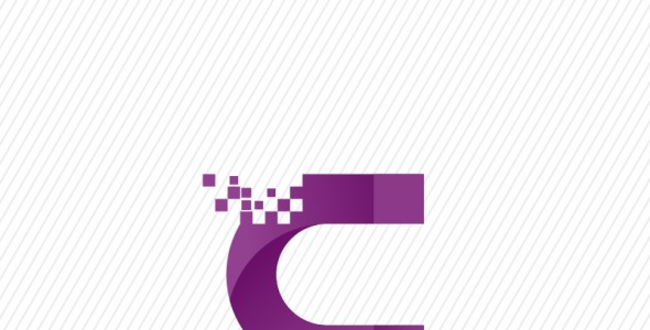 Шаблон логотипа на тему графика