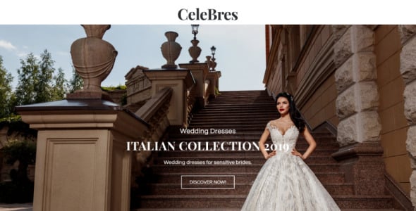 свадебный салон ecommerce modern elementor woocommerce theme