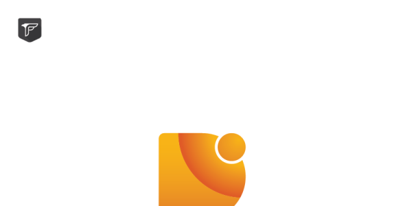 Шаблон логотипа на тему графика