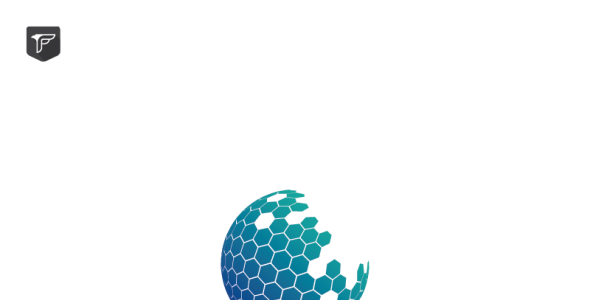 Шаблон логотипа на тему графика