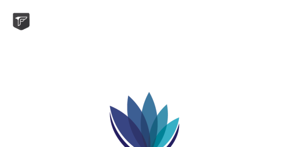 Шаблон логотипа на тему графика