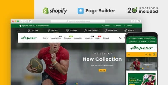 aspero разделил тему shopify