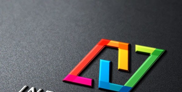 Шаблон логотипа на тему графика