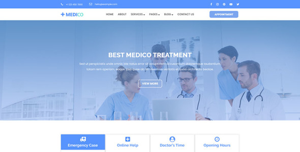 Адаптивный PSD шаблон на тему психолог