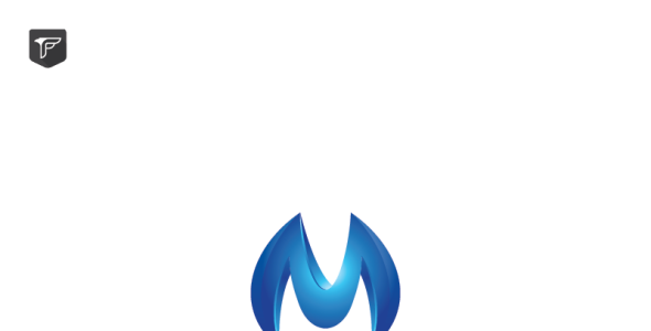 Шаблон логотипа на тему графика