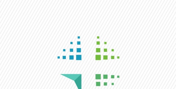 Шаблон логотипа на тему графика