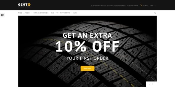 Layouts eCommerce Wheels & Tires Magento Theme