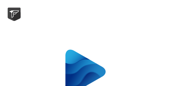 Шаблон логотипа на тему графика